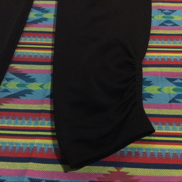 NWOT XHILARATION WOMEN’S LEGGINGS BLACK SIZE: S/M - Picture 2 of 6